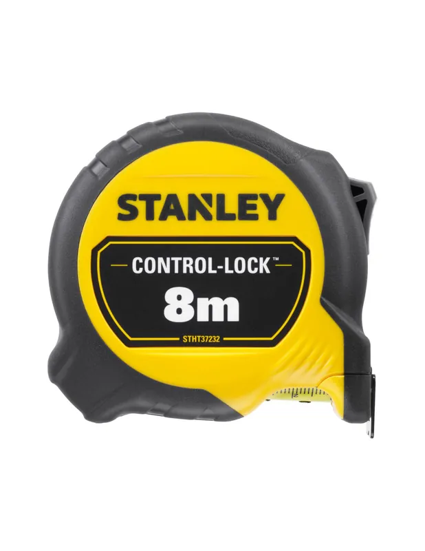 Mètre ruban 8 m x 25 mm double marquage Control-Lock STHT37232-0 - Stanley