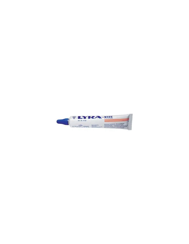 Tube Marqueur à bille Bleu 50 ml 4150051 - Lyra