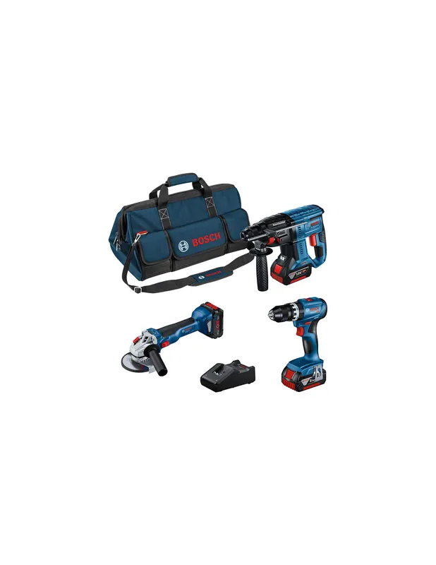 Pack 3 outils + 2 Batteries + 1 Chargeur + Sac 0615990N29 - Bosch