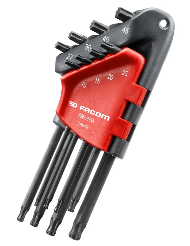 Jeu de 12 clés mâles Torx 89S.JP8APF - Facom