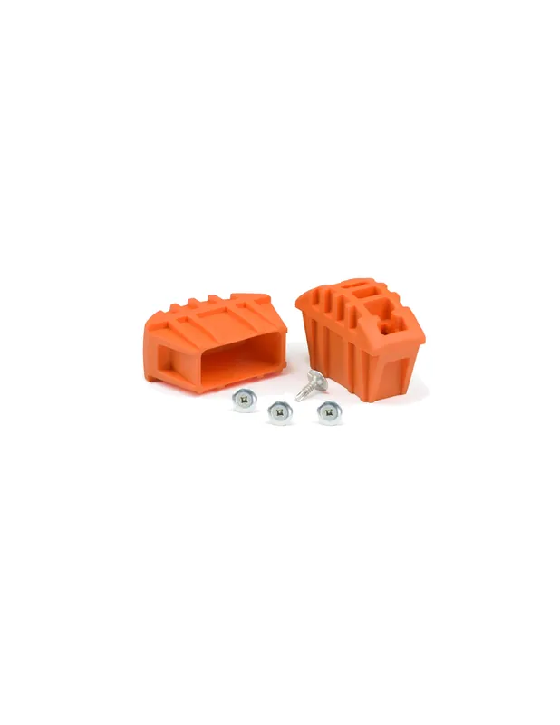 Paire de sabots haute sécurité pour marchepied MP PRO 50 x 25 mm (la paire) 09007150 - Tubesca