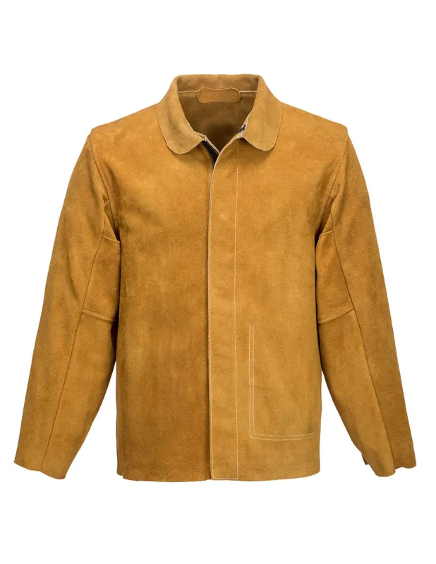 Veste de soudeur en cuir Bronze SW34 - Portwest