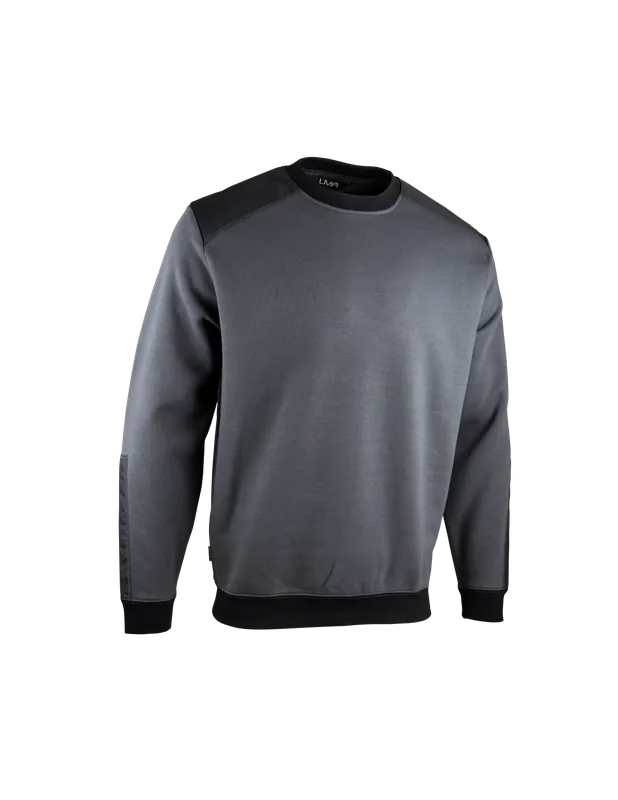 Sweat col rond bicolore 8093 BUCAREST - LMA