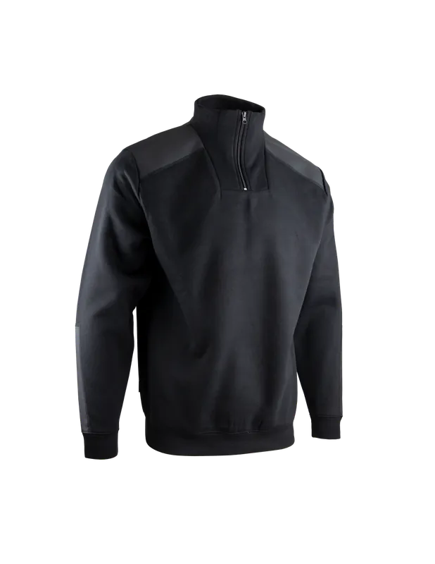 Sweat col camionneur bicolore 8090 BERLIN - LMA