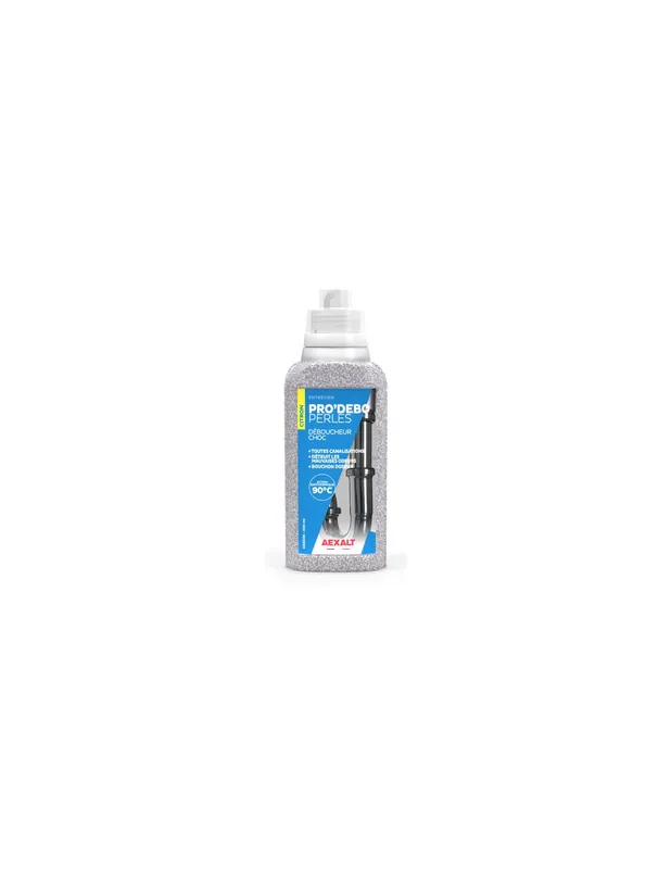 Déboucheur poudre canalisations PRO’DEBO PERLES DEB538 - Aexalt Pluho