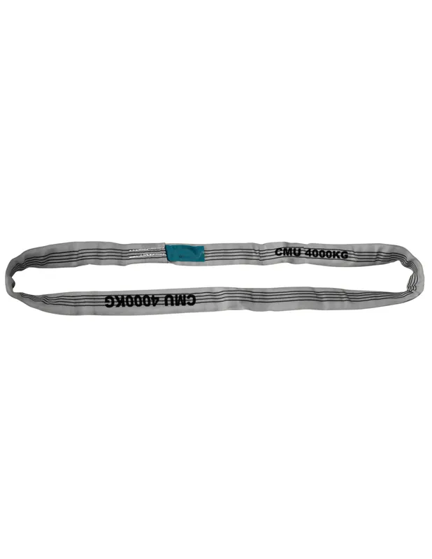 Elingue ronde KRYPTON 4T/4M Gris R 4 4 - PMS Industrie