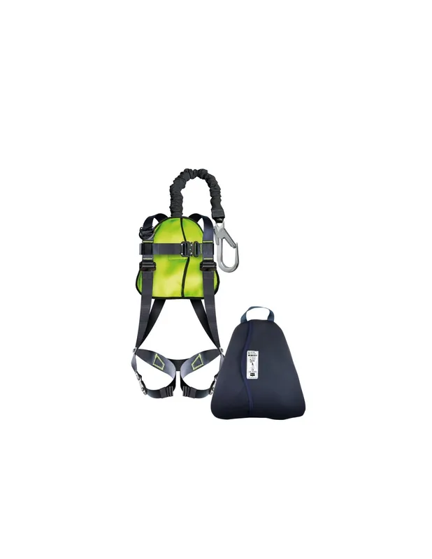 Harnais antichute + longe élastique 2M avec absorbeur d‘énergie intégré KTP EVO 4 - Neofeu