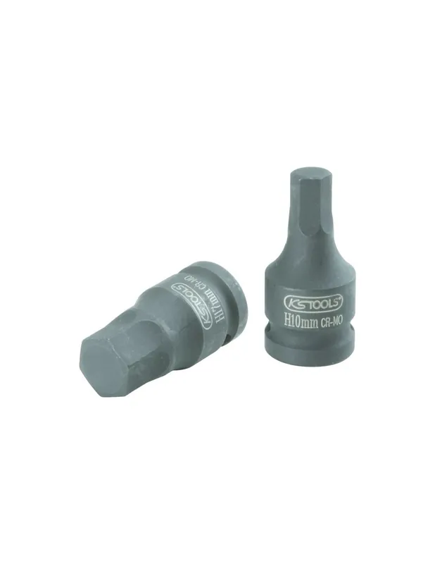 Douille tournevis à chocs 6 pans 1/2’’, 10 mm 911.0906 - KS Tools