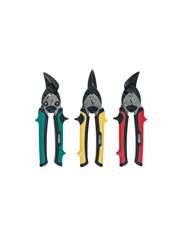 Kit de 3 cisailles à tôles 118.0150 - KS Tools