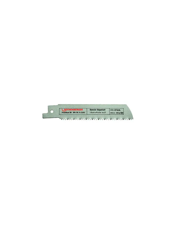 Lame de scie HSS 2‘‘ super X 14 TPI 140x25x1,6 50264 - Rothenberger