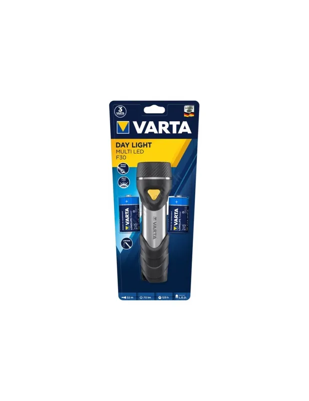 Lampe torche de poche LED Powerline Daylight 2D Varta