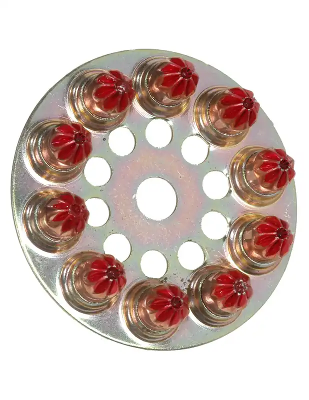 Disque de 10 charges de forte puissance de calibre 6.3/10 pour cloueur poudre P370 ou P370 C60 011658 - Spit