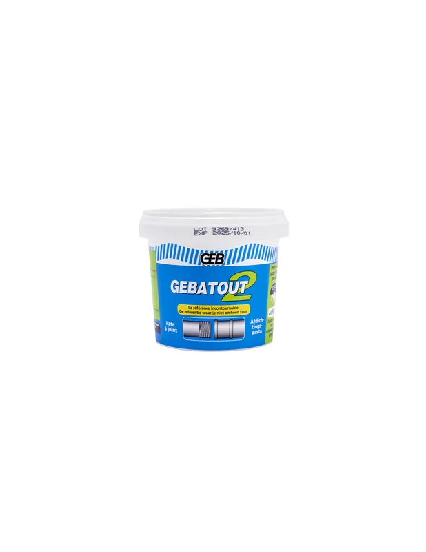 Pâte à joint démontable GEBATOUT2 (500 gr) 103982 - GEB