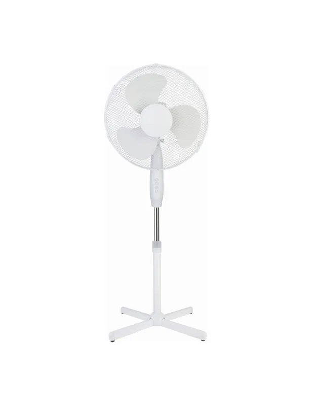 Ventilateur sur pied 40 cm 55w 3 vitesses blanc PROFILE