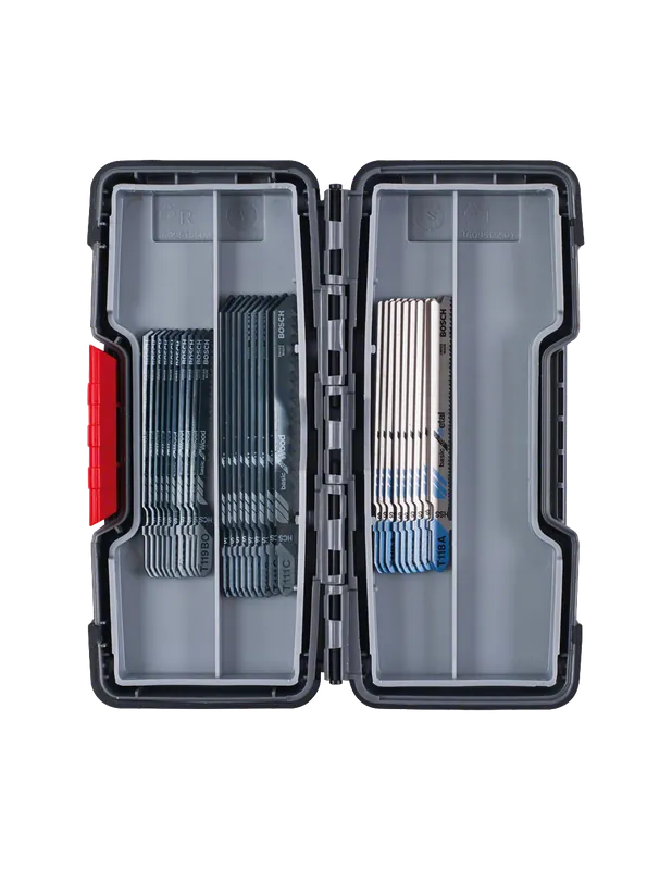 Coffret de 30 lames de scie sauteuse Bois et Métal 2607010903 - Bosch