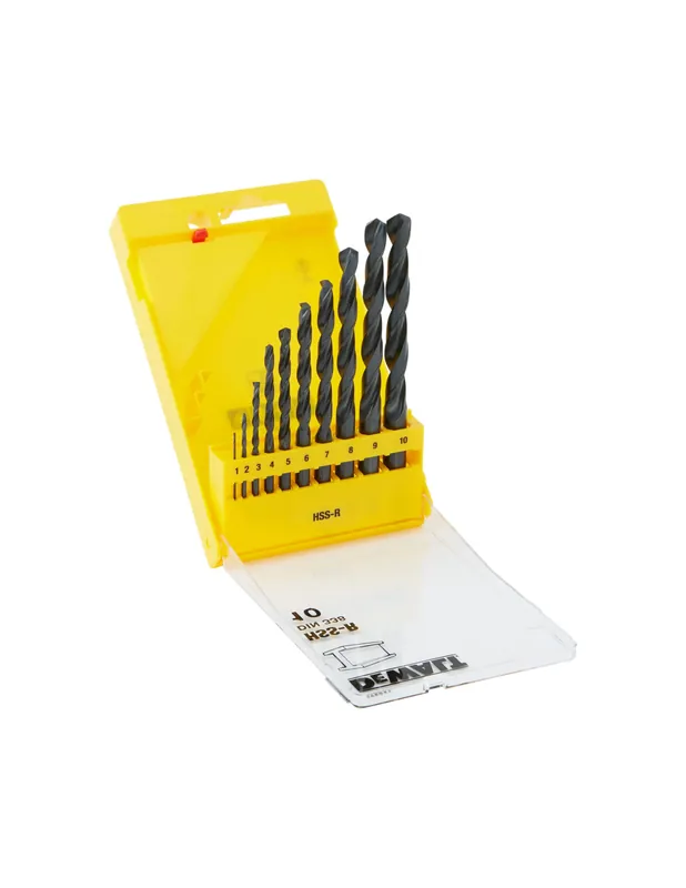 Coffret de 10 forets métal HSS-R DT5911-QZ - Dewalt