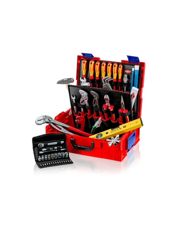 Coffret L-Boxx Plomberie 52 pièces 00 21 19 LB S - Knipex