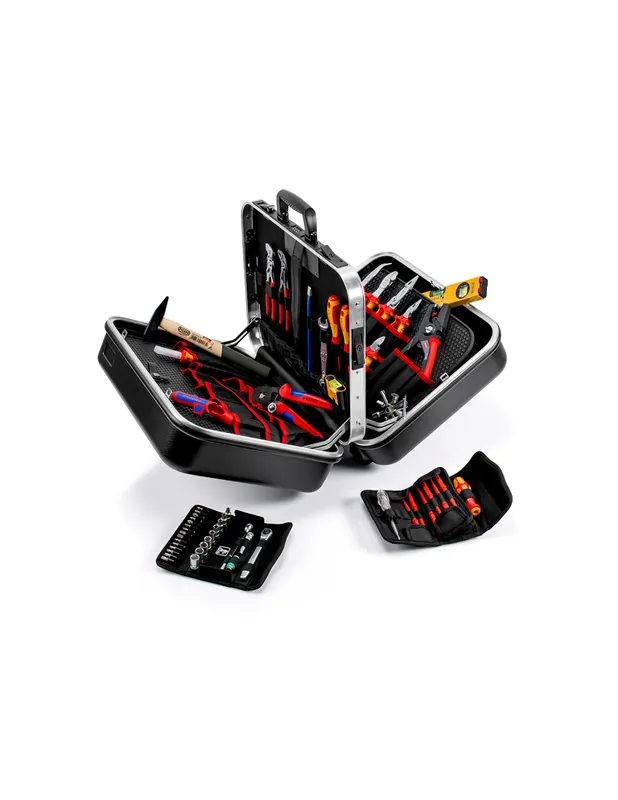 Mallette à outils « BIG Twin » Électrotechnique 20 outils 00 21 42 - Knipex