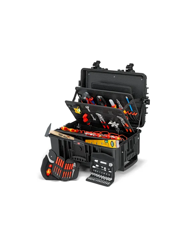 Mallette à outils « Robust45 Move » Électrotechnique 63 pièces 00 21 37 - Knipex