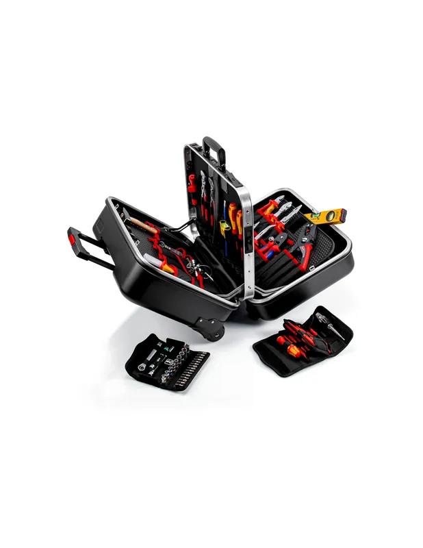 Mallette à outils « BIG Twin Move » Électrotechnique 65 pièces 00 21 41 - Knipex