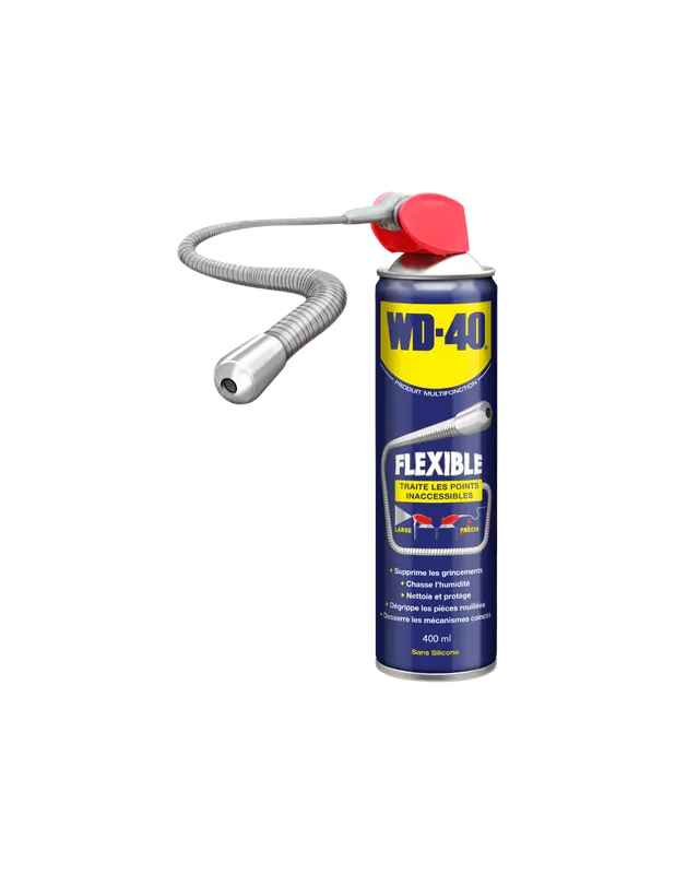 Dégrippant lubrifiant multifonction flexible (400 ml) 33688 - WD-40