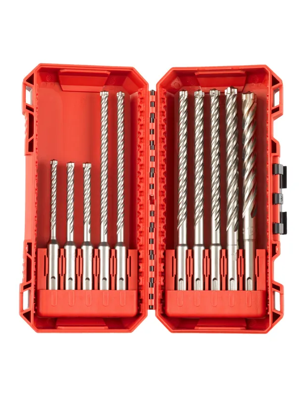 Coffret de 10 foret SDS+ 4 taillants MX4 4932492115 - Milwaukee