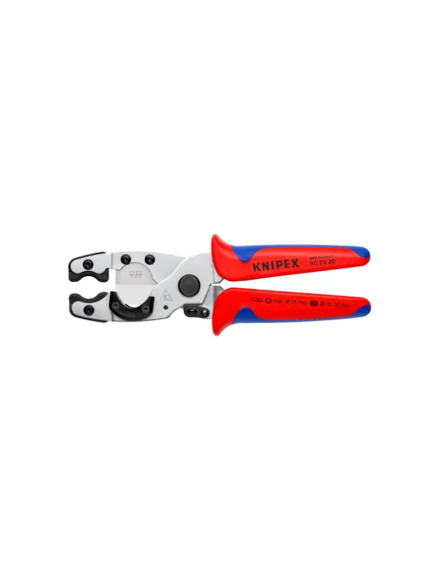 Coupe-tube pour tubes multicouche et en plastique 90 25 20 - Knipex