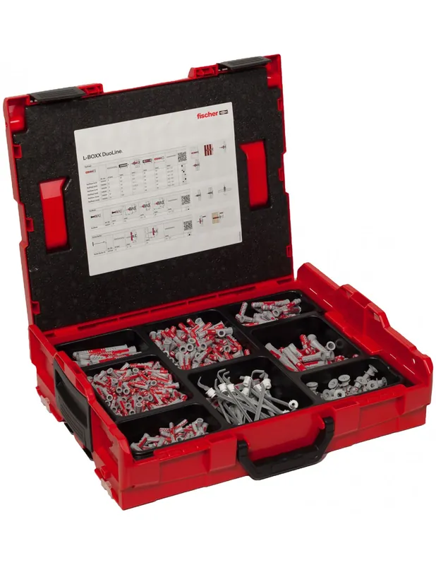 Coffret 833 Chevilles DuoLine L-BOXX 102 560491 - Fischer