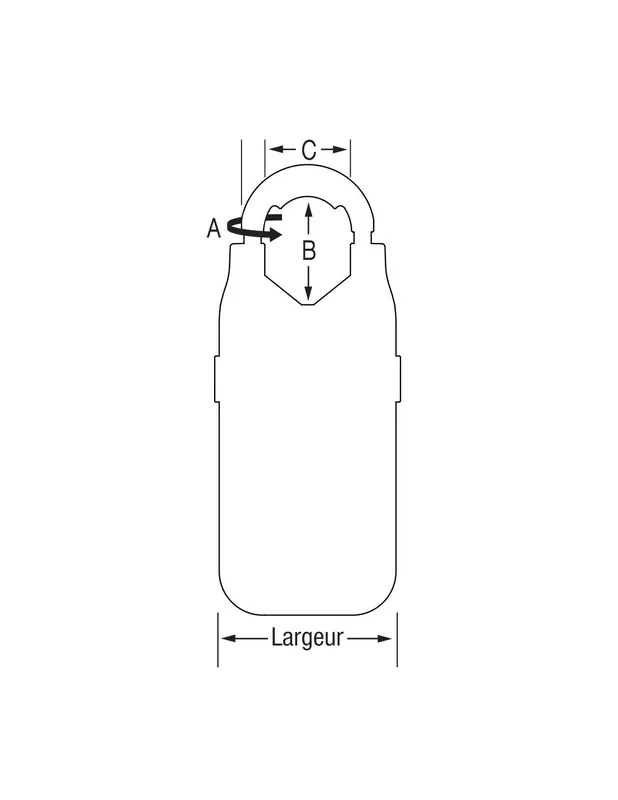 Boite à clés sécurisée avec anse ajustable 5420EURD - Master Lock