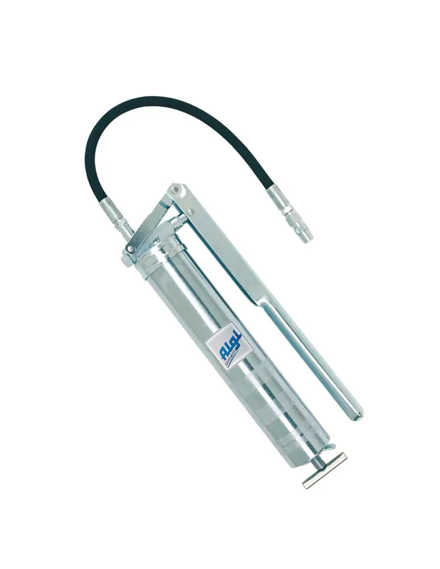 Pompe à graisse PRO flexible 300 mm et agrafe 4 mors 7316000 - Algi