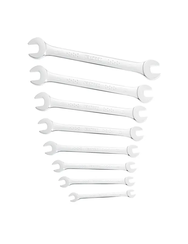 Jeu de 8 clés à fourche sur rack E111406 - Expert by facom