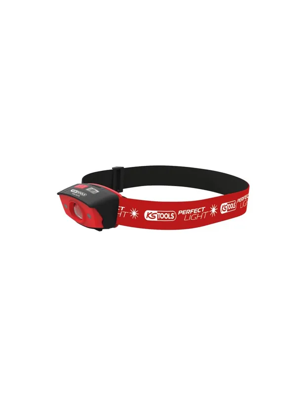 Lampe frontale perfectLight avec capteur de mouvements 120 Lumens 150.4410 - KS Tools