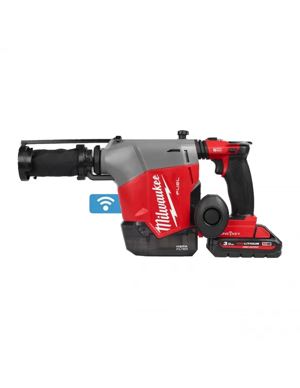 Perforateur SDS+ 16 mm avec extracteur de poussière intégré 18V 3Ah M18 FHAFOH16-302X 4933493533 - Milwaukee