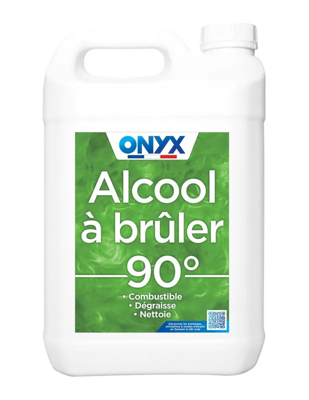 Alcool à Brûler 90° (5 litres) A02050504 - Onyx