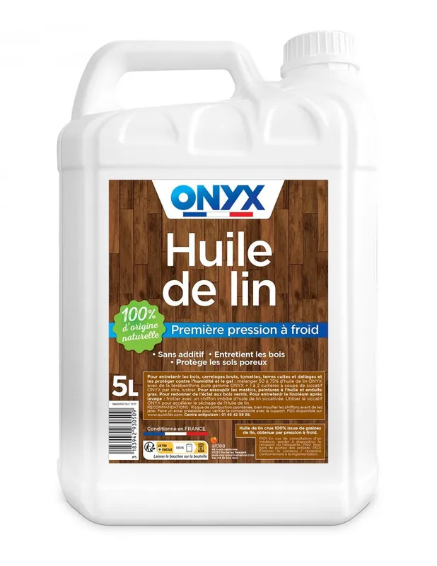 Huile de Lin (5 litres) C14050504 - Onyx