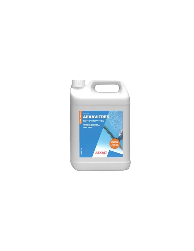 Nettoyant vitres à l’alcool AEXAVITRES (5 litres)