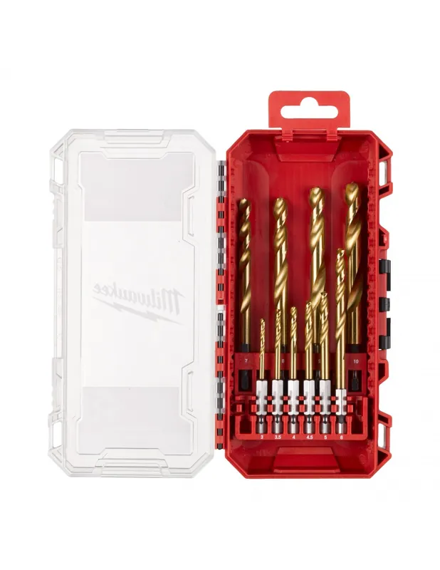 Coffret de 10 forets métaux HSS-G RED HEX 4932493865 - Milwaukee