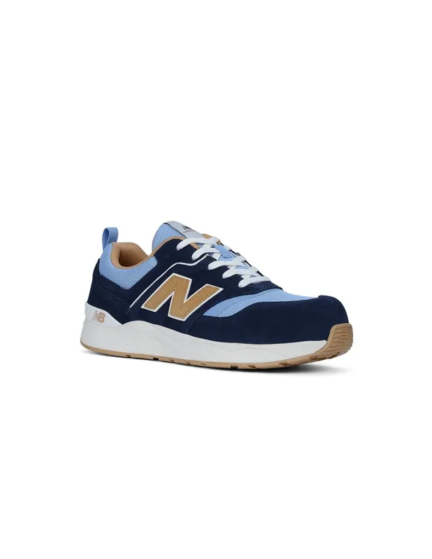 Chaussure de sécurité ELITE LITE MEELCAP S1 PL Bleu/Café S4MEELCAPBCD - New Balance