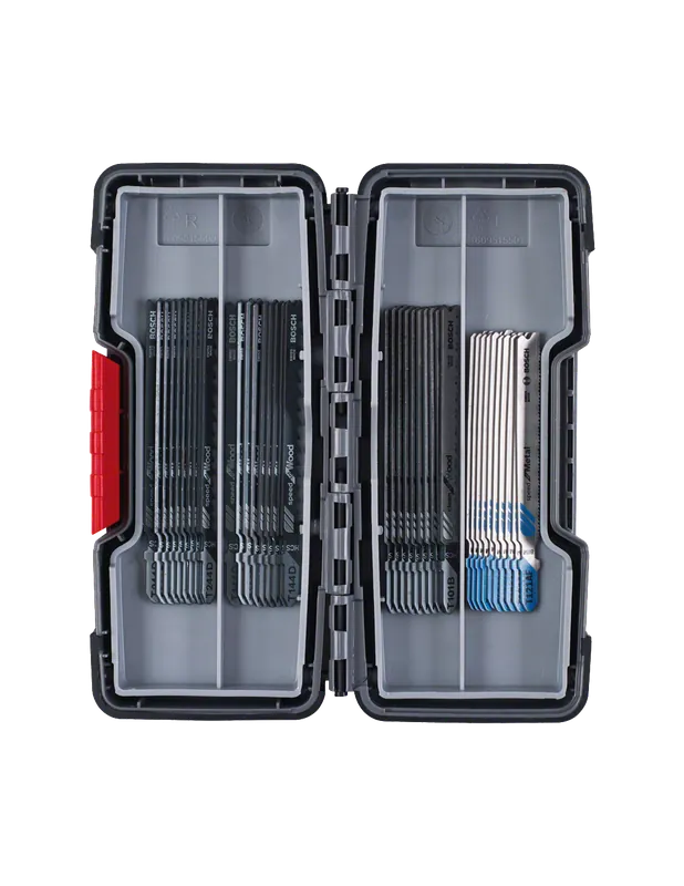 Coffret de 40 lames de scie sauteuse Bois et Métal 2607010904 - Bosch
