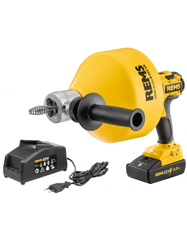 Déboucheur Mini-Cobra S 22V VE Set L-Boxx H 170027 R220 - Rems