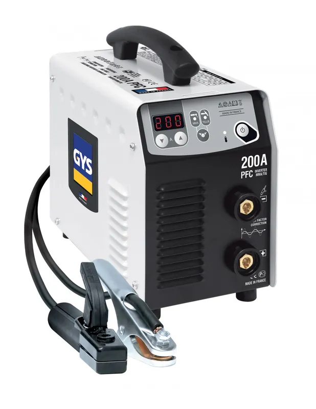 Poste à souder inverter PROGYS 200A PFC + valise et accessoires 031432 - GYS