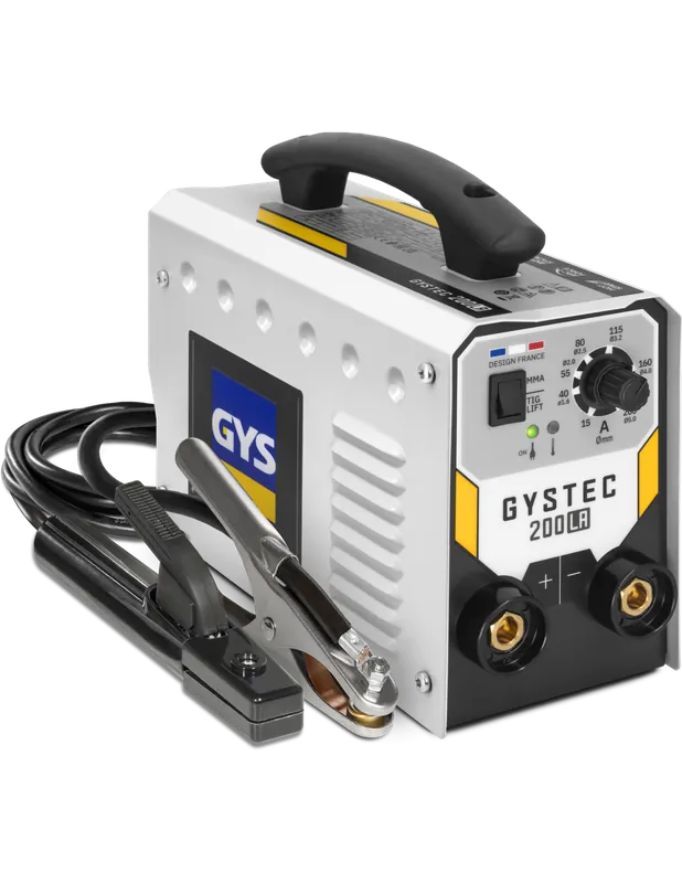 Poste à souder inverter GYSTEC 200 LA + valise et accessoires 084926 - GYS