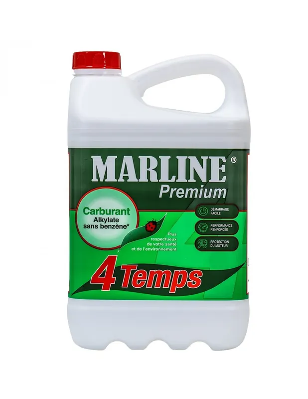 Essence Alkylate pour moteurs 4 Temps MARLINE Premium (5 litres) PREM4T858 - Marline