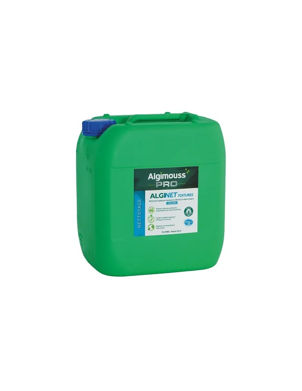 Nettoyant toiture ALGINET TOITURES (Bidon 15 litres) 084002 - Algimouss