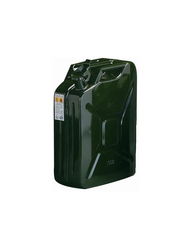 Jerrican tôle hydrocarbures norme UN 10 litres 07550010 - Algi