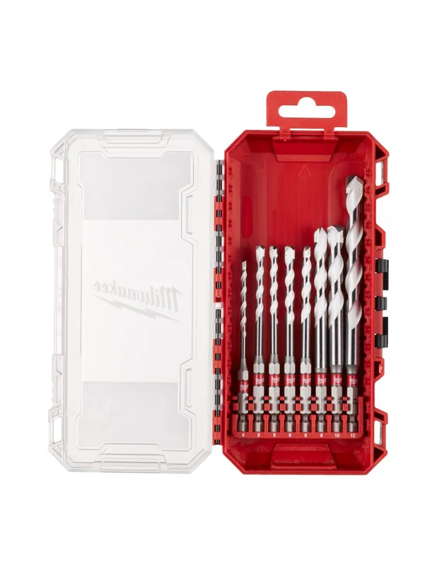 Coffret de 8 forets multi-matériaux Ø4 à 12 4932493871 - Milwaukee