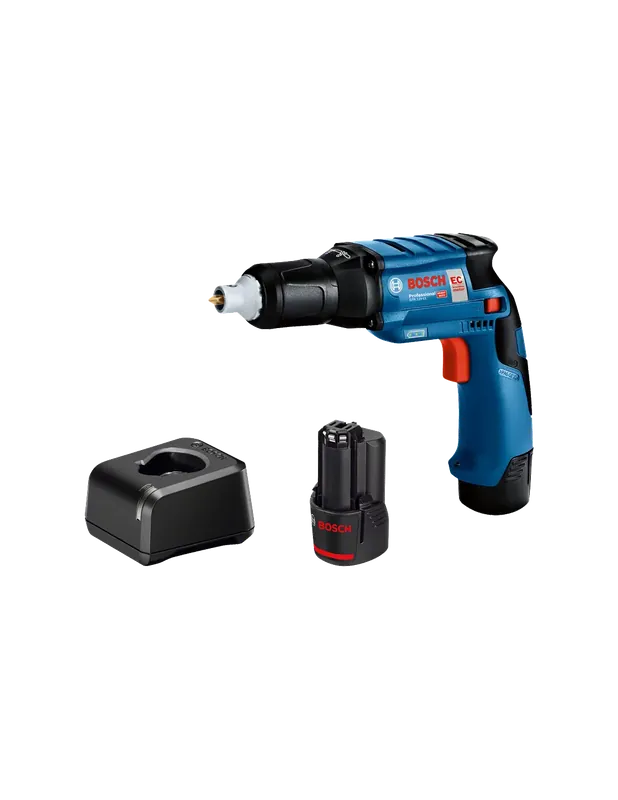 Visseuse plaquiste GTB 12V-115 + 2 batteries 3Ah 06019E4006 - Bosch