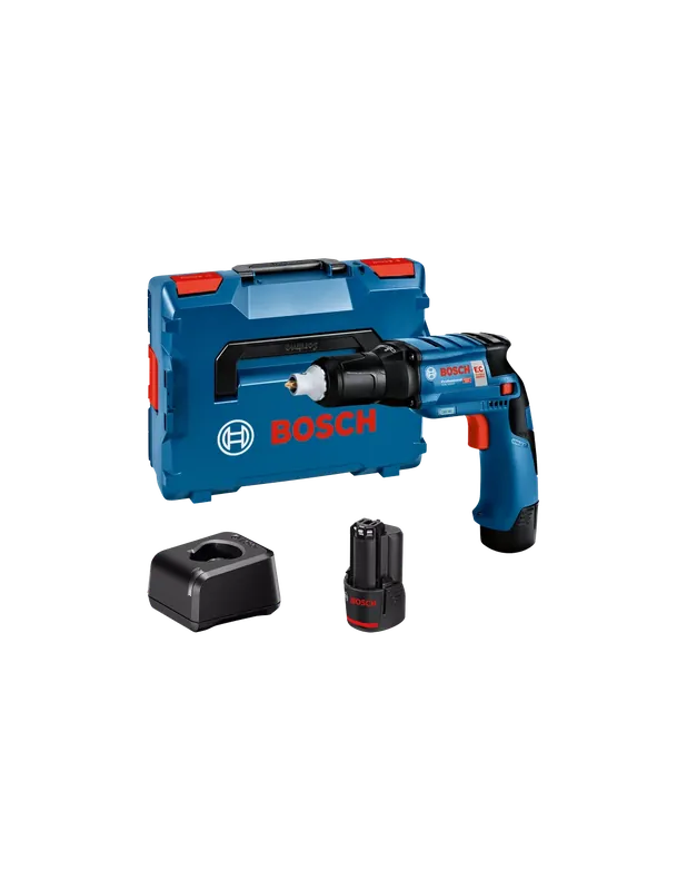 Visseuse plaquiste GTB 12V-115 L-BOXX + 2 batteries 2Ah 06019E4007 - Bosch