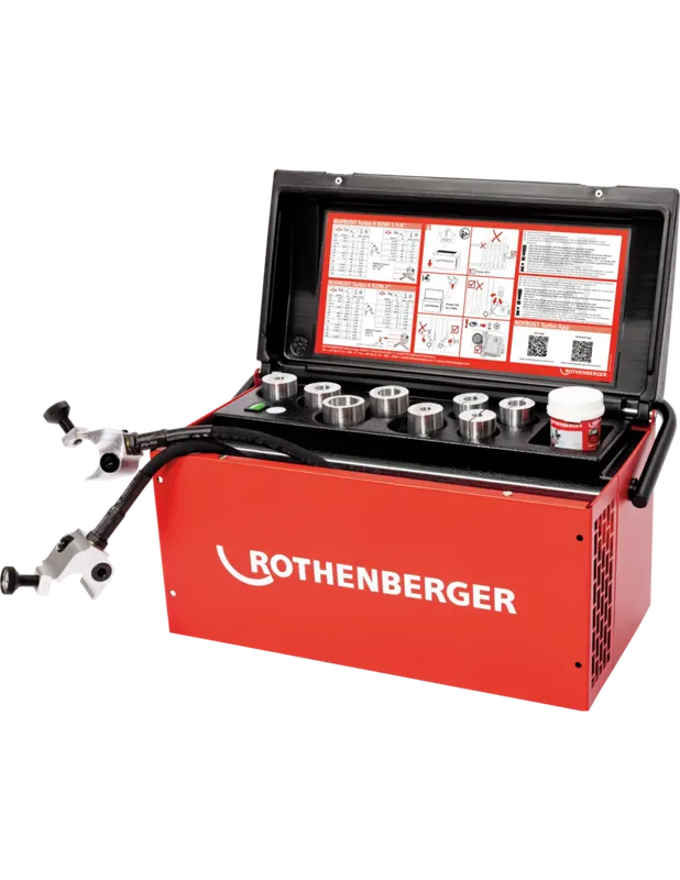 Congélateur de tuyaux ROFROST II R290 2" + 8 inserts 1500004196 - Rothenberger