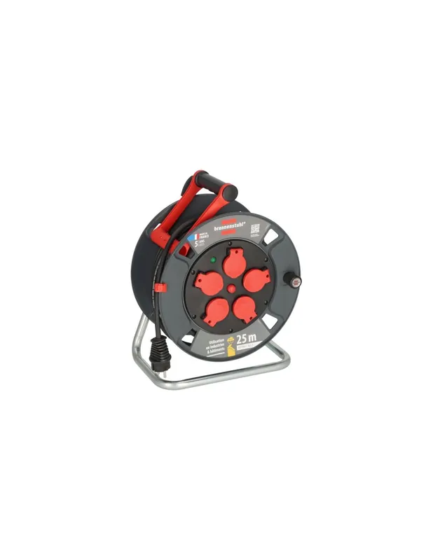 Enrouleur de câble 300 KU 2101 Professional, 25m H07RN-F 3G1,5, IP44 9231201100 - Brennenstuhl